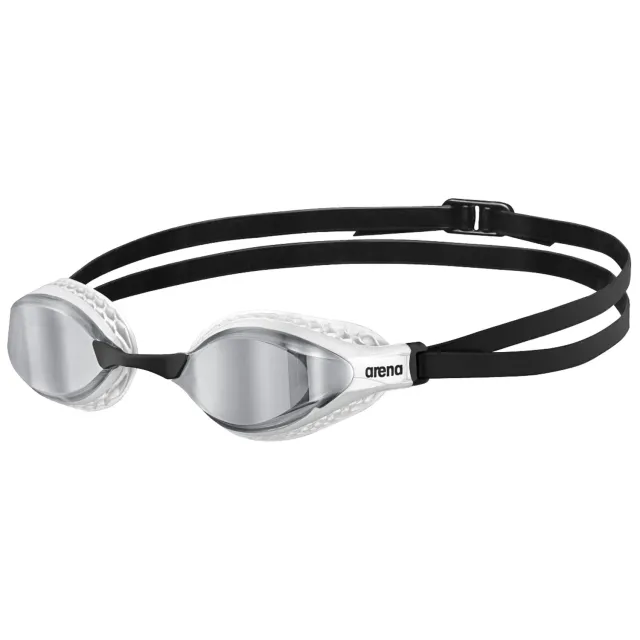 Arena Airspeed Mirror occhialini nuoto argento-bianco