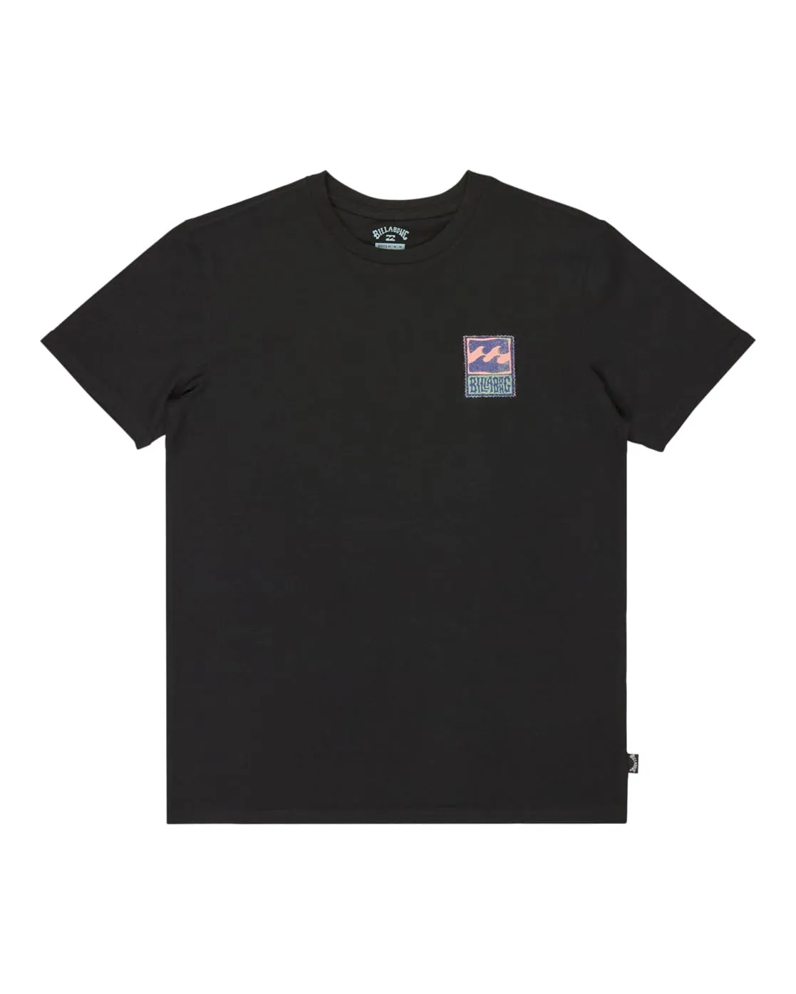 Billabong Stamp SS T-Shirt Bambino 12 Anni Nero Cotone