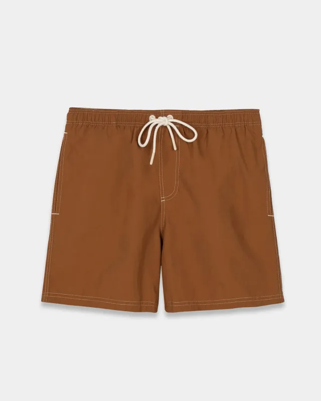 Mosso Sunwear Brown Boxer Mare Marrone Asciugatura Rapida