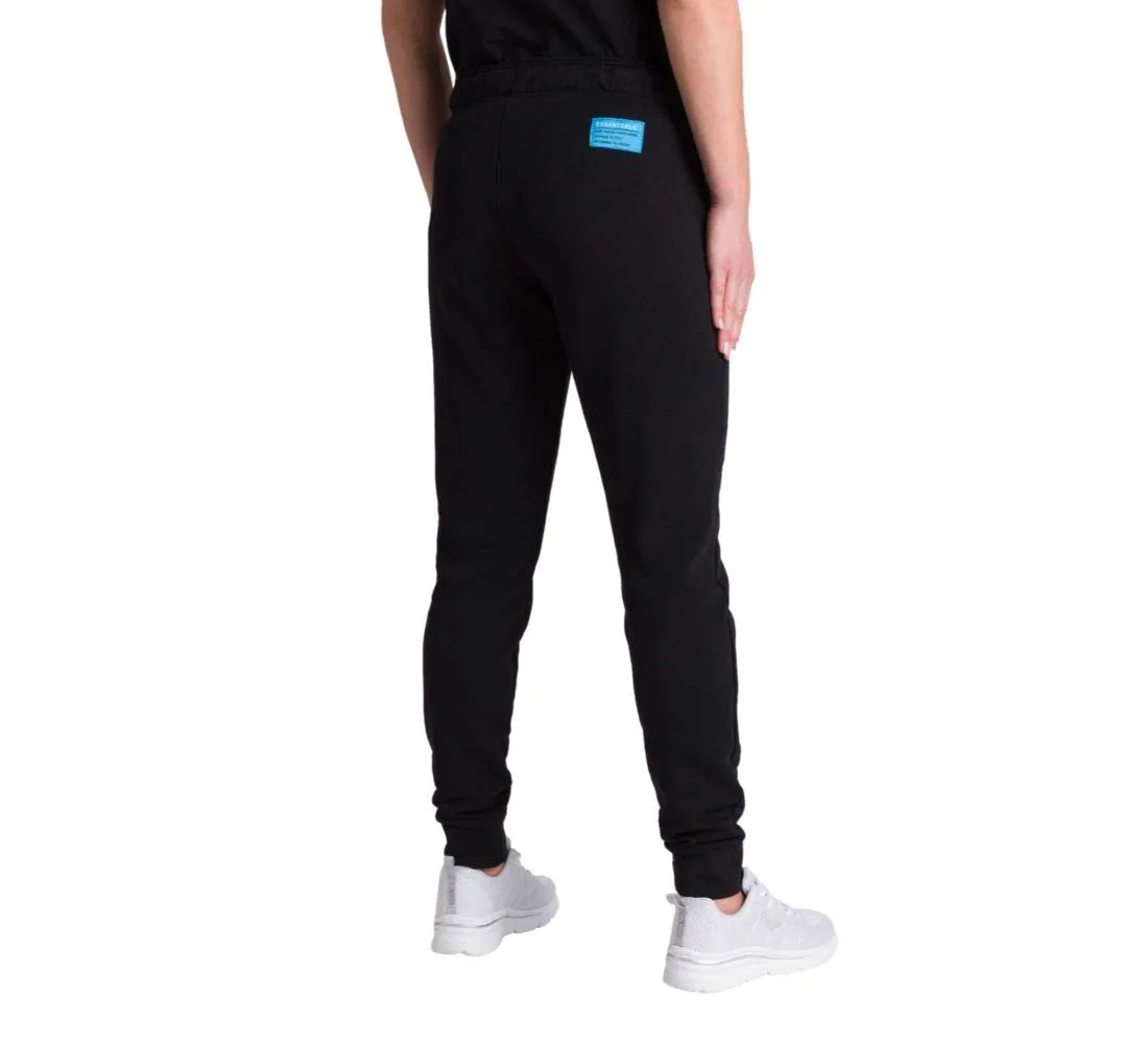 Arena Team Fleece Pant Pantaloni Donna Nero morbidi
