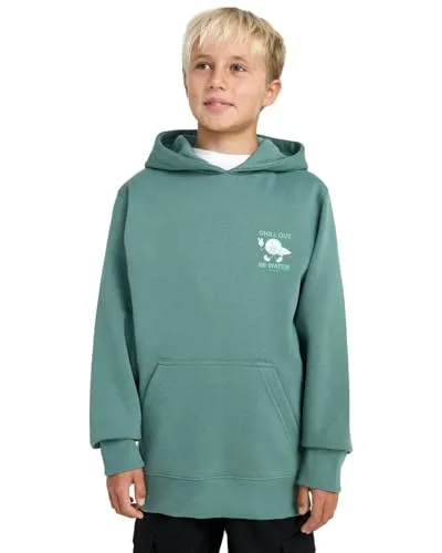 Billabong Foundation Po Kids felpa bambino 12 anni blu ardesia pile