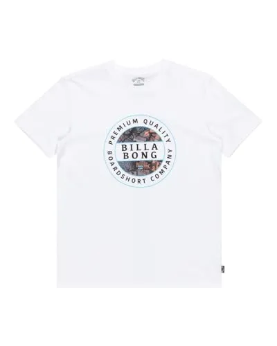 Billabong Rotor Fill SS maglietta ragazzo dark slate cotone