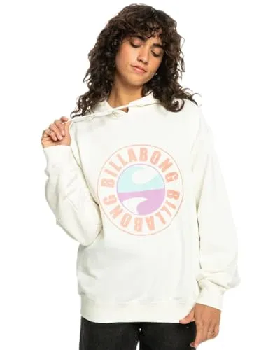 Billabong Graphic felpa pile cappuccio donna M ecologica