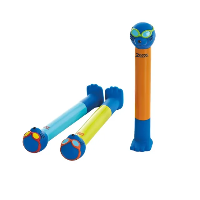Zoggs Zoggy Dive Sticks giochi sub 3pz multicolore