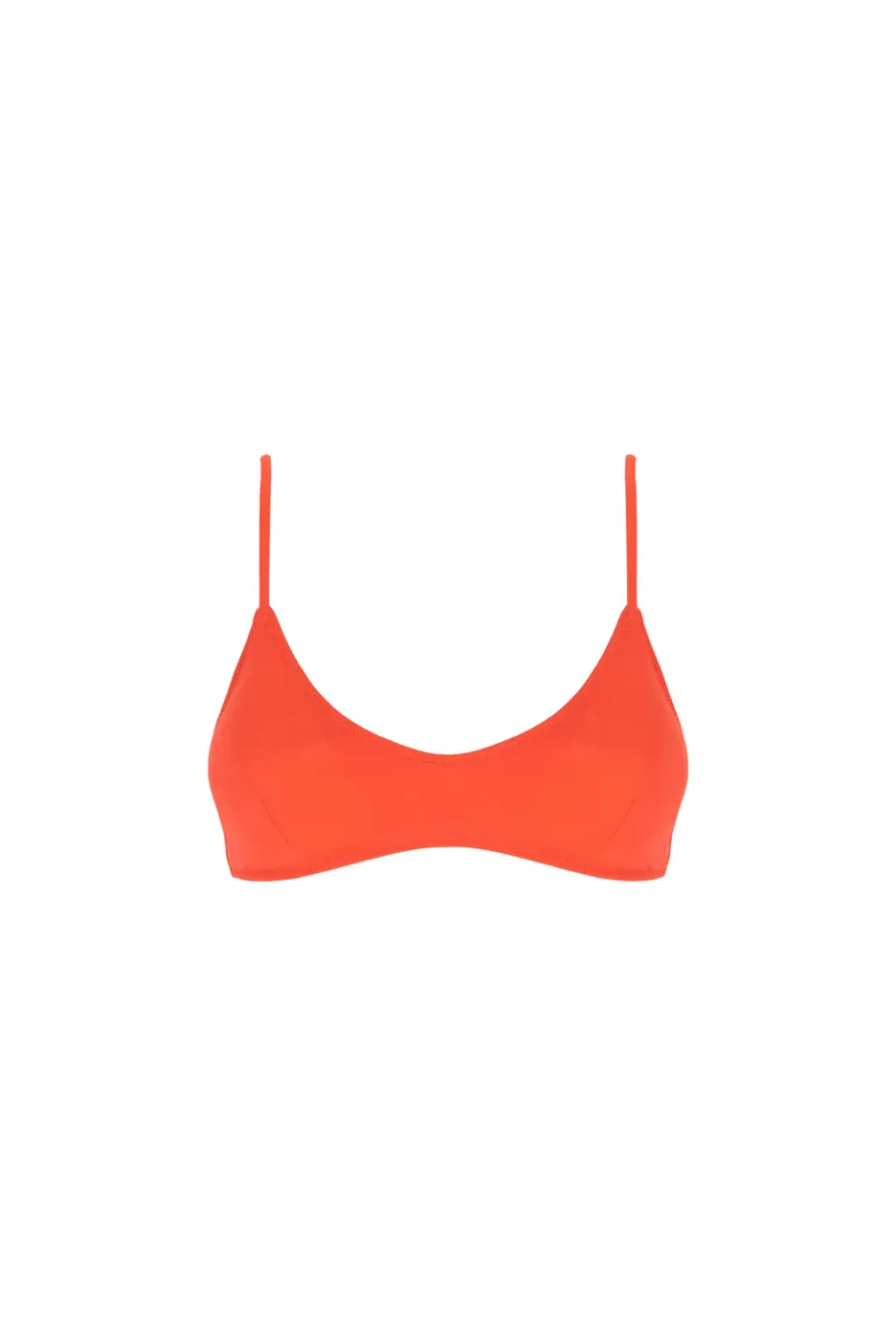 4 Giveness Exchange Color top bikini tinta unita coppe removibili