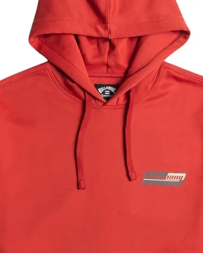 Billabong Walled Po felpa uomo Blu cappuccio pile