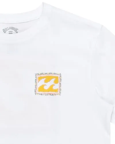 Billabong Crayon Wave T-Shirt Ragazzo 14 Anni Cotone