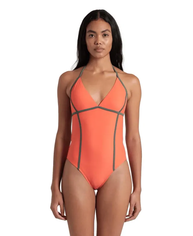 Arena Pro_File Tie Back costume intero donna M ecologico