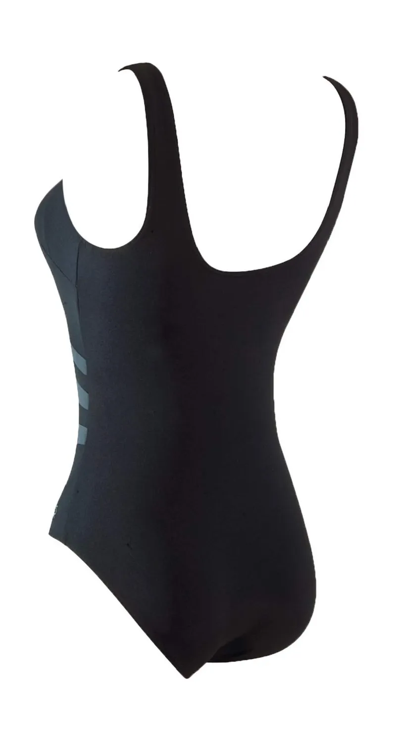Zoggs Sandon Scoopback costume intero donna nero