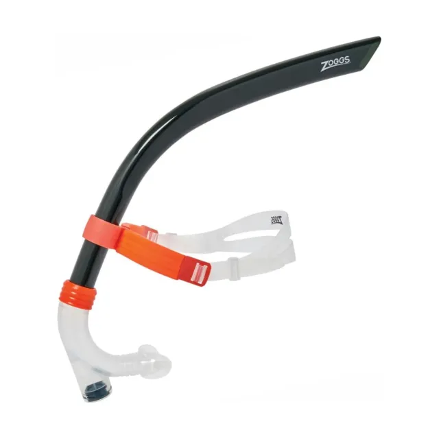 Zoggs Centre Line Snorkel tubo nuoto arancione