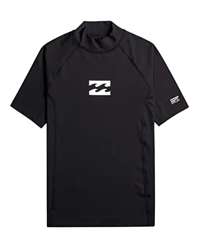 Billabong Waves All Day Rash Guard Bambino 12 anni nero UPF