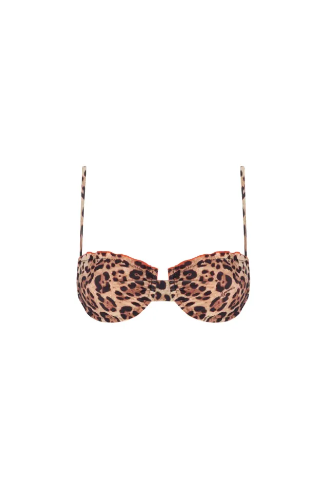 4 Giveness Bikini Balconcino Exchange Leo Top Animalier