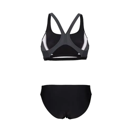Arena Feel Threefold costume intero donna nero UPF50+