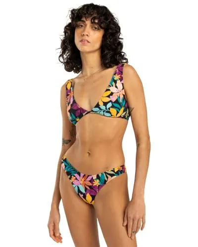 Billabong Sol Searcher Hike slip bikini XS night tropical