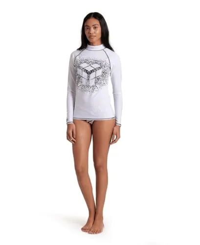 Arena Rash Vest L/S Graphic rash guard donna M UPF 40+