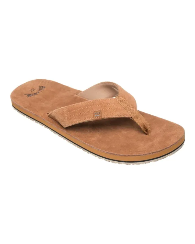 Billabong Seaway Suede infradito uomo 43 camoscio