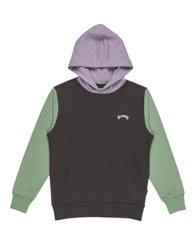Billabong Arch Block felpa pile ragazzo 16 anni bicolore