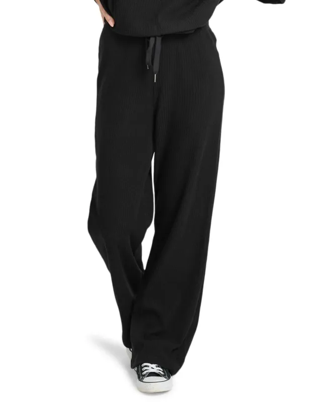 Billabong Keep It Straight pantaloni donna Pebble Nero