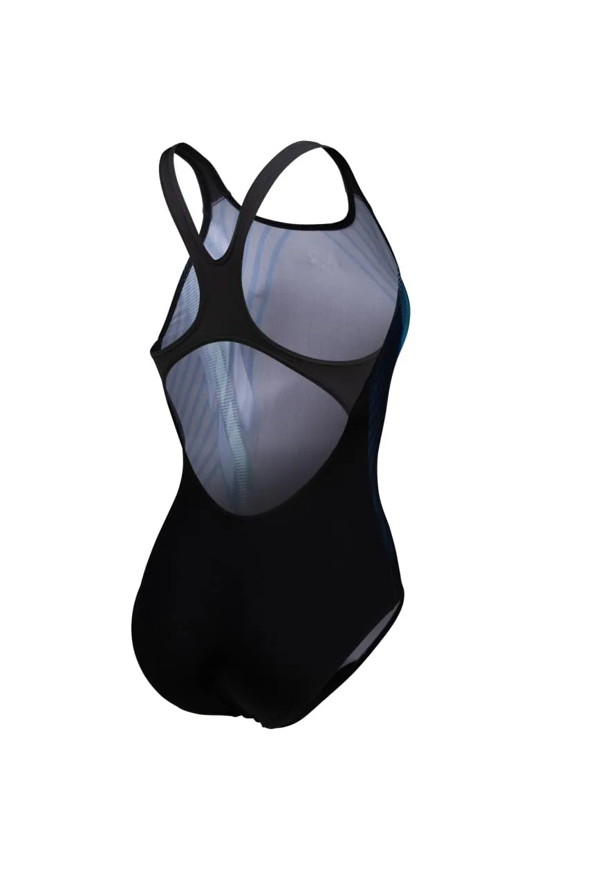 Arena Underwater PRO Back intero donna blu navy