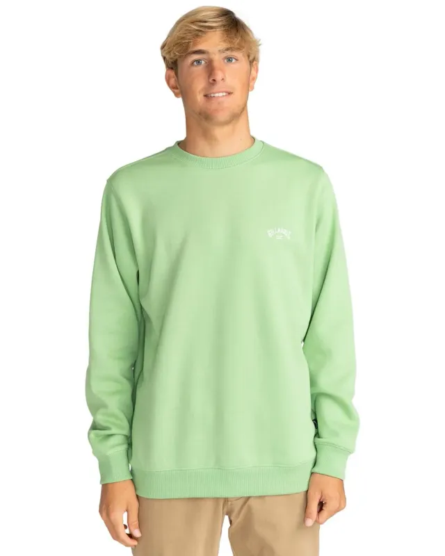 Billabong Arch Felpa Uomo Pile Cotone Riciclato