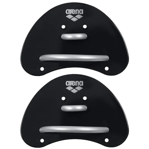 Arena Elite Finger Paddle palette dita black silver tecnica