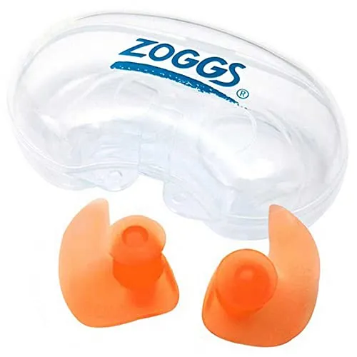 Zoggs Aqua Plugz tappi orecchie nuoto blu 2 pezzi silicone