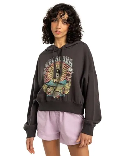 Billabong All Time felpa pile donna morbida manica lunga