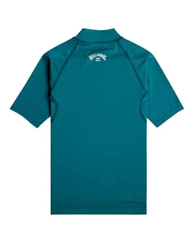 Billabong Arch Rash Guard Bambino 10 anni blu manica corta