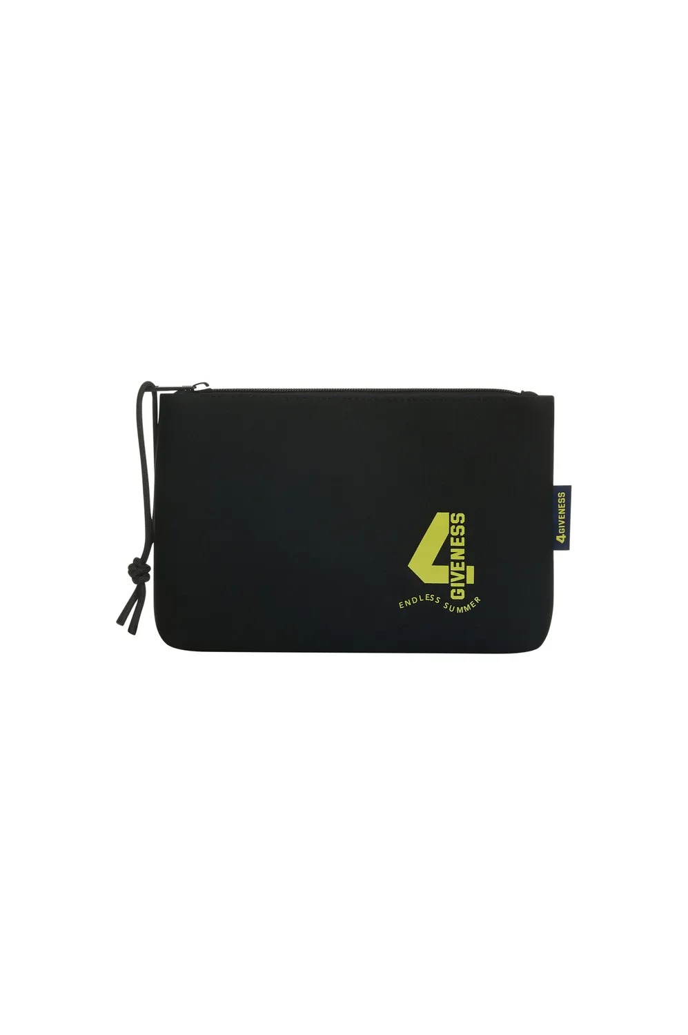 4 Giveness pochette neoprene uomo blu royal taglia U